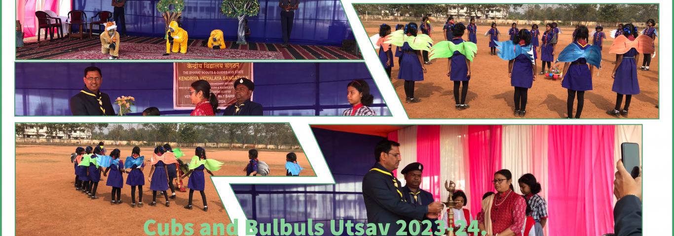 Cubs and Bulbuls Utsav at PMSHRI kendriya Vidyalay No.1 Baripada on 06-01-2024.